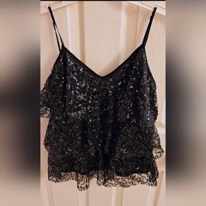 Sparkle Baby Doll Top From Forever 21 Large Baby Doll Sparkle Top